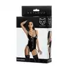 Glossy Classic Body Katherin Black M. Body Katherin Wiązane Czarne M.