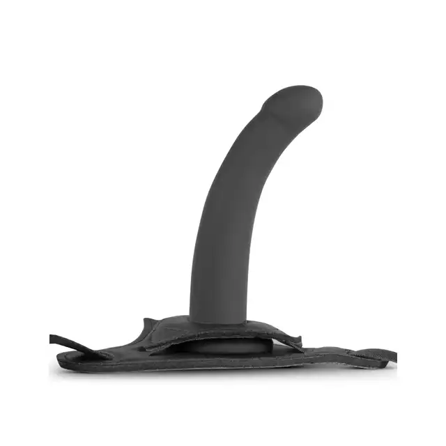 EasyToys - Silicone Banger Strap-On - Smooth. Komfortowy Strapon. 13 cm. Bestseller!