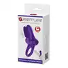 Pretty Love - Vibrant Penis Ring II. Silikonowy ring z wypustkami do stymulacji łechtaczki