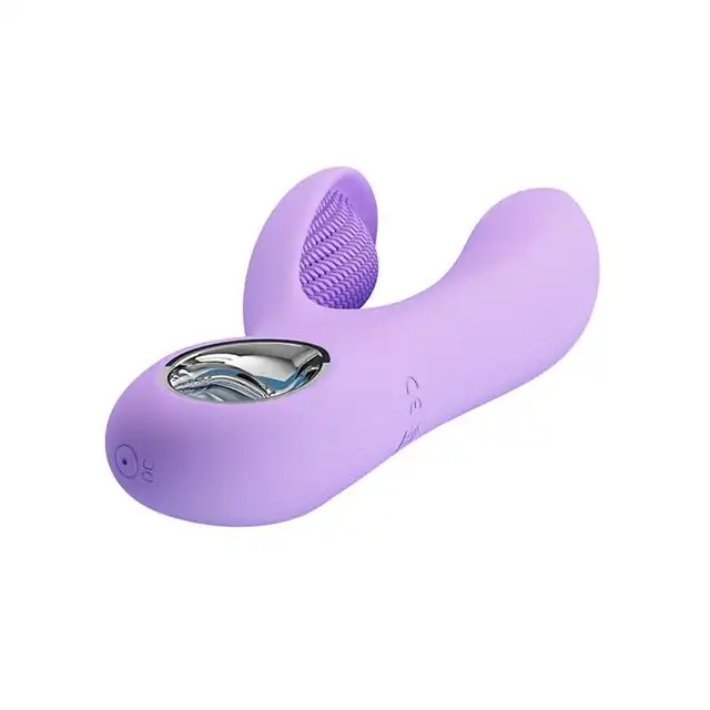 Pretty Love - Canrol USB. Silikonowy wibrator ze stymulacją łechtaczki