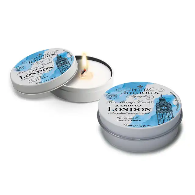 Petits Joujoux- Świeca do masażu "Podróż do Londynu" 33 gram 