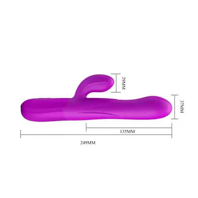 Pretty Love - Douglas Inflatable Silicone. Wibrator z funkcją pompowania. USB.