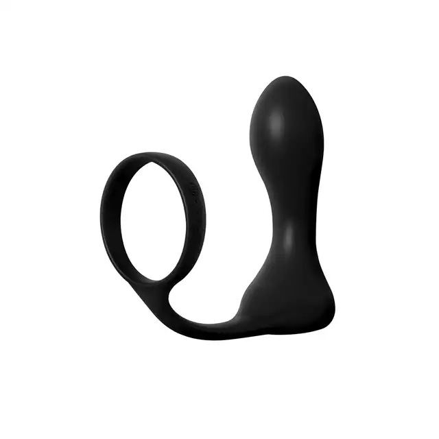 Anal Fantasy - Rechargeable Ass-Gasm Pro. Wibrująca wtyczka analna z ringiem 