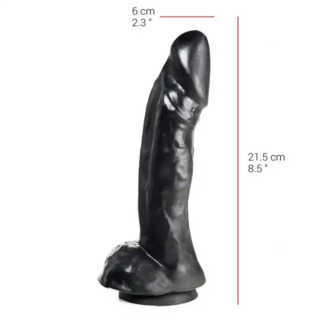 Dildorama - 515 Line 10.5" Flesh. Wielkie realistyczne dildo 21.5 cm