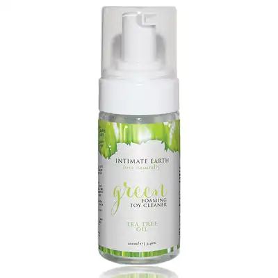 Intimate Earth- czyścik do zabawek z zieloną herbatą 100 ml 