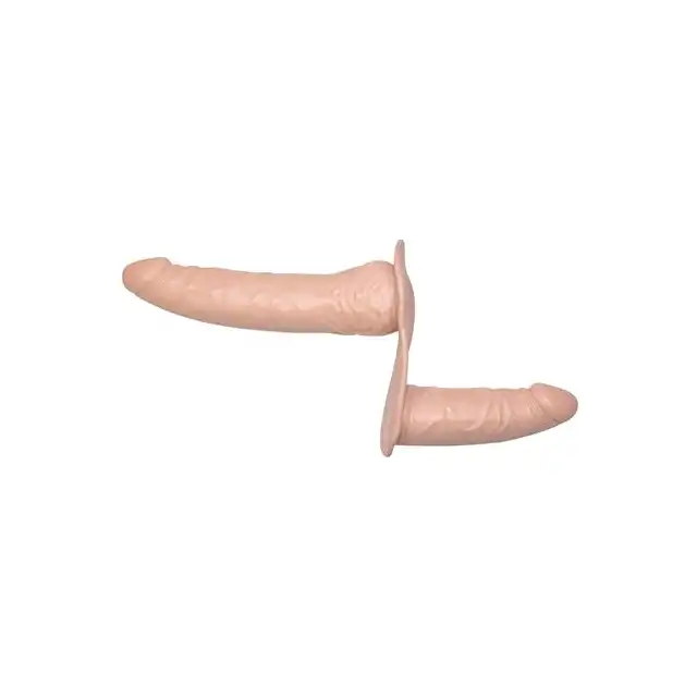 You2Toys - Double Strapon. Strapon z dwoma dildami. Zewnętrzna i wewnętrzna penetracja. 