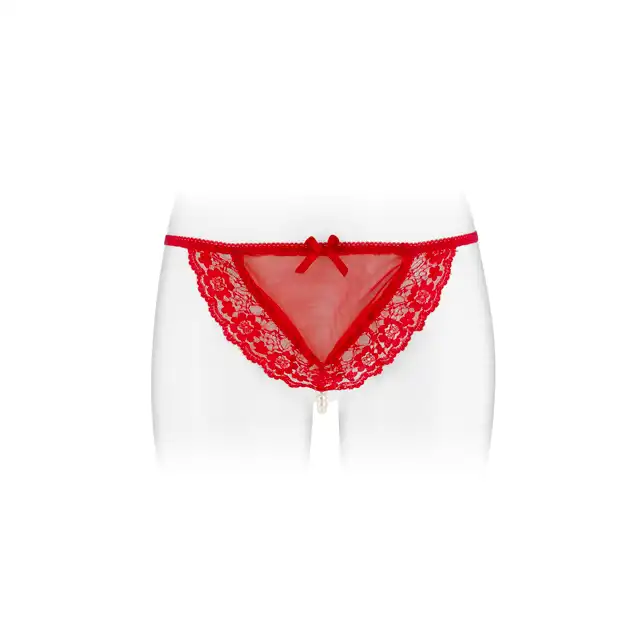 Concorda Katia Red One Size. Francuska Czerwona Bielizna model Katia.