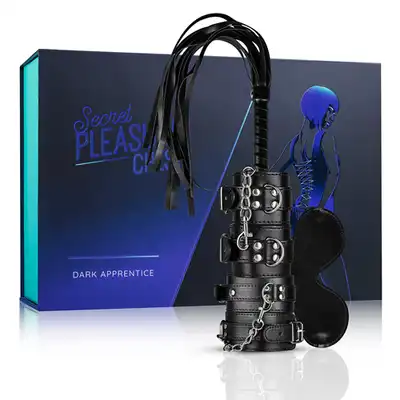 Secret Pleasure Chest - Dark Apprentice Purple. 11-częściowy zestaw BDSM! Mega Sale!