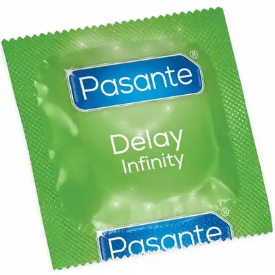 Pasante - Delay 1 szt. Prezerwatywa z żelem wspomagającym opóźnienie wytrysku. Bestseller!