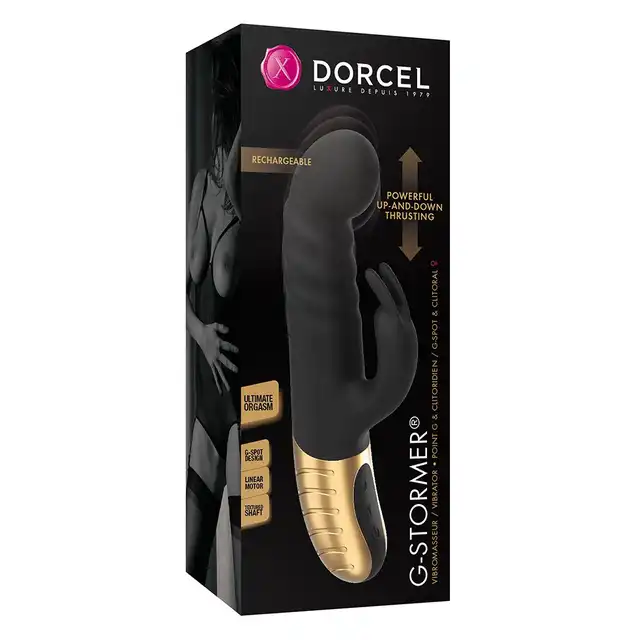 Marc Dorcel - G-Stormer. Najwyższy model, 7 programów ruchu. 10 programów wibracji +G-spot.