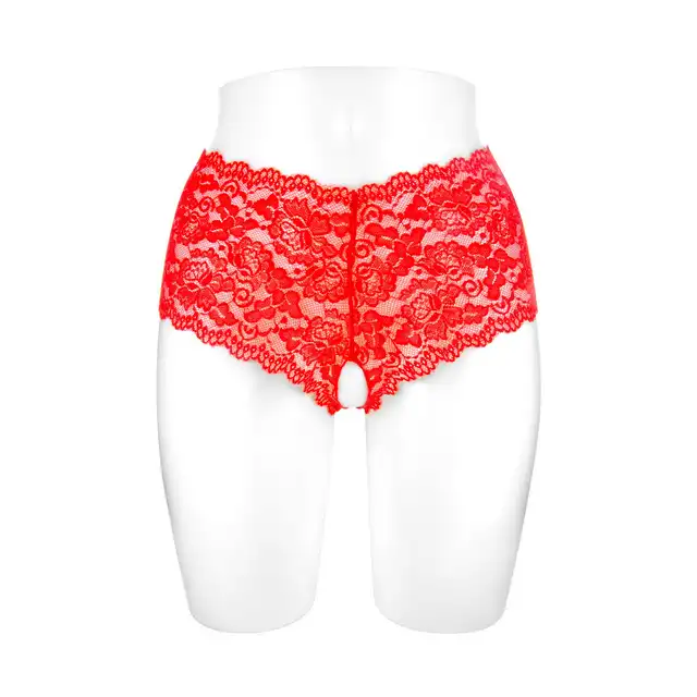 Conocorde Julia Red One Size. Francuska Czerwona Bielizna model Julia.