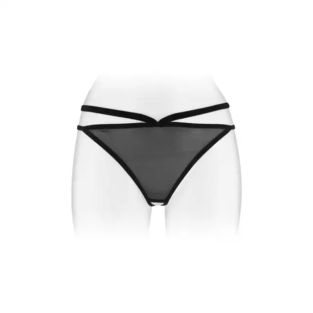 Concorde Sylvie Black One Size. Francuska Czarna Bielizna model Sylvie.