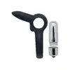 Toyz4Lovers -Timeless stretchy ring black - Pierścień ozdobiony uroczym króliczkiem