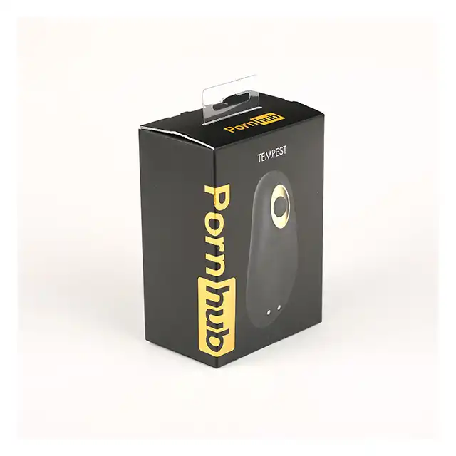 Pornhub - Tempest Supercharged Clitoral Vibrator. Czarno-złoty stymulator łechtaczki! 