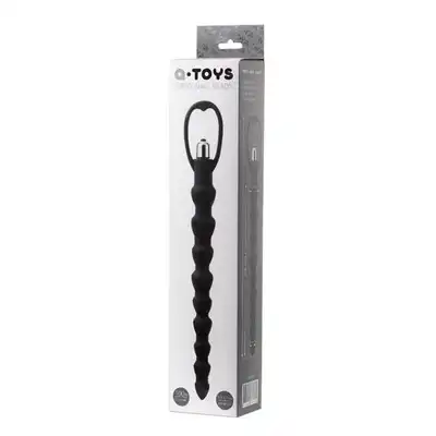 A-Toys - Anal Vibration Big chain 33 cm. Duży Korek analny Koraliki z Wibracją.