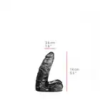 Dildorama - 515 Line 5.5" Flesh. Małe realistyczne dildo 14 cm