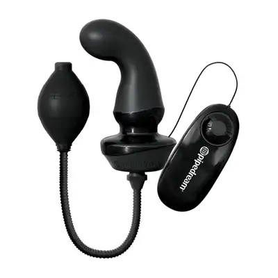 Anal Fantasy - Inflatable P-Spot Massager. Pompowany wibrujący masażer prostaty. 