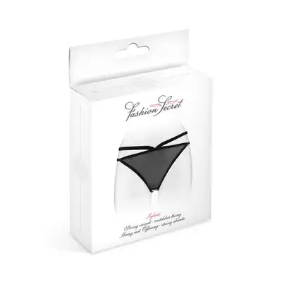 Concorde Sylvie Black One Size. Francuska Czarna Bielizna model Sylvie.