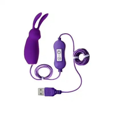 A-Toys Vibro Egg Bunny Violet. Wibrujący Króliczek do Stymulacji Łechtaczki.