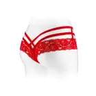 Concorde Anne Red One Size. Francuska Czerwona Bielizna model Anne.
