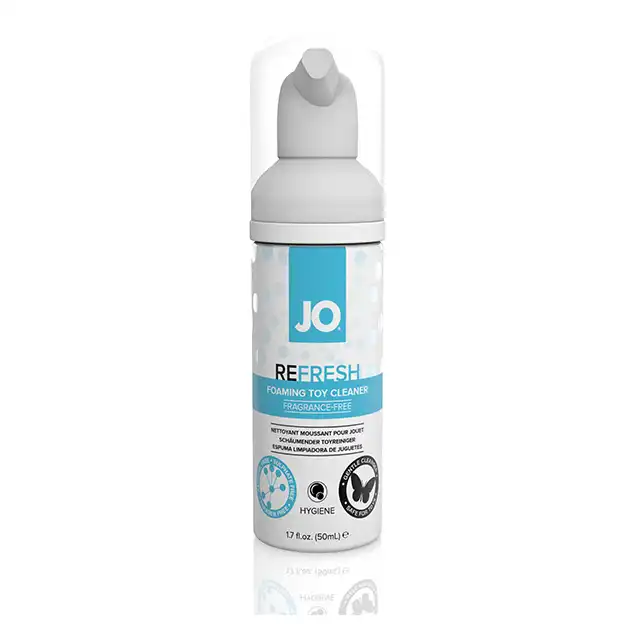 SYSTEM JO REFRESH FOAMING - PIANKA DO CZYSZCZENIA ZABAWEK EROTYCZNYCH 50ML nie zawiera gliceryny
