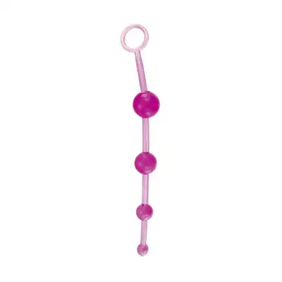 Toyz 4 Lovers Anal Jelly Palline Viola. Fioletowe Koraliki Analne 20cm. 