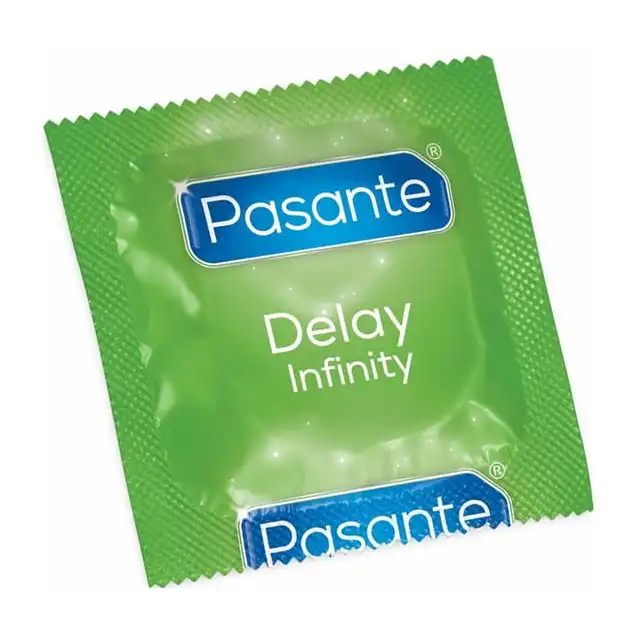 Pasante - Delay 1 szt. Prezerwatywa z żelem wspomagającym opóźnienie wytrysku. Bestseller!