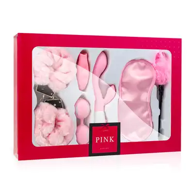 Loveboxxx - I Love Pink Gift Box. Prześliczny i luksusowy pakiet zabawek premium dla par. Bestseller!