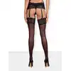 Obsessive - Mixty Stockings S/M. Czarne pończochy z koronką
