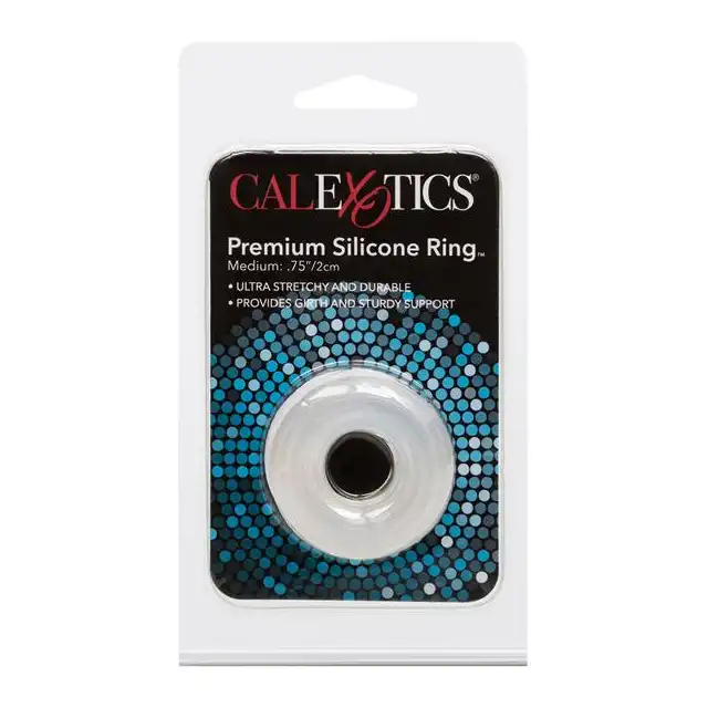Calexotics - Premium Silicone Ring Medium. Ring na penisa o grubości 2cm