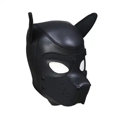 Neoprene- maska psa BDSM 