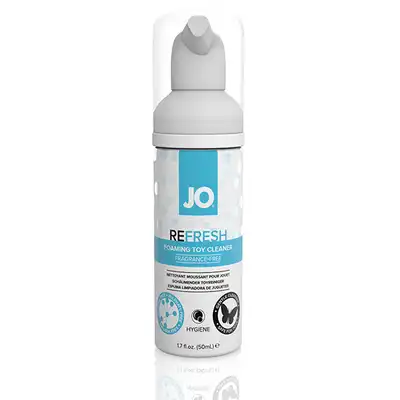 SYSTEM JO REFRESH FOAMING - PIANKA DO CZYSZCZENIA ZABAWEK EROTYCZNYCH 50ML nie zawiera gliceryny
