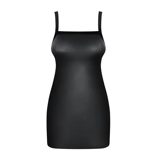 Obsessive - Leatheria S/M. Zmysłowa czarna koszulka i stringi 
