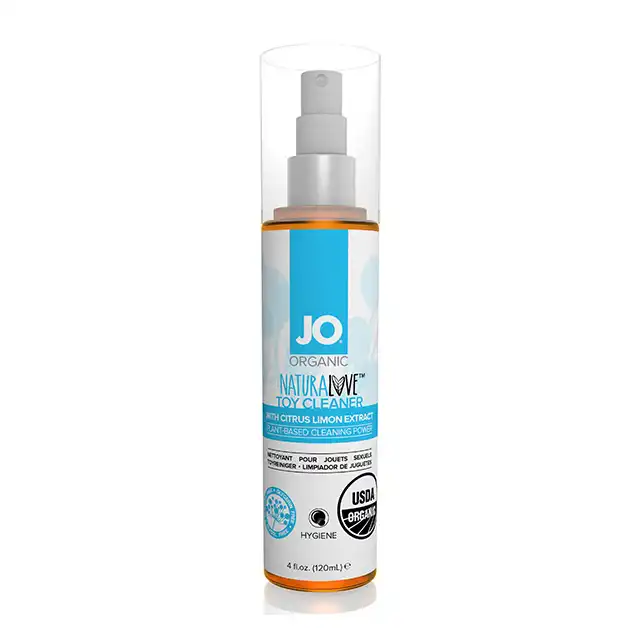 System Jo Organic Natural love Toy Cleaner 120ml. Organiczny płyn do dezynfekcji zabawek erotycznych 120ml. Mega Sale!
