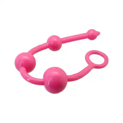 Toyz 4 Lovers Anal Timeless Jewels Rosa. Jasno Różowe Koraliki Analne 20cm.