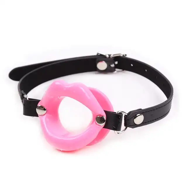O-products - Mouth Gag Pink Mouth. Knebel różowe usta. Bestseller!