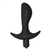 Anal Fantasy - Vibrating Perfect Plug. Czarna silikonowa wtyczka analna. Wibracje.