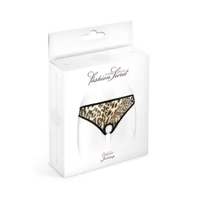Concorde Ophelia Leopard One Size. Francuska Bielizna wzór Leopard. 