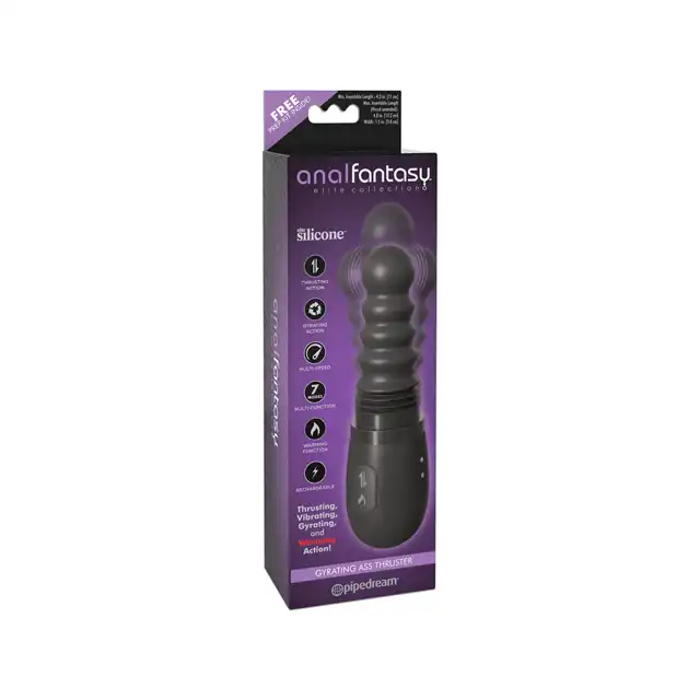 Anal Fantasy - Gyrating Ass Thruster Heat USB. Wirujący wibrator z ruchem posuwistym