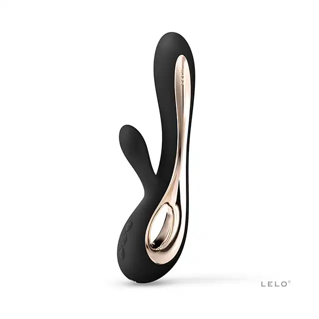 Lelo - Soraya 2 Vibrator Black. Luksusowy wibrator do stymulacji łechtaczki i punktu G