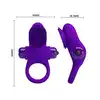 Pretty Love - Vibrant Penis Ring II. Silikonowy ring z wypustkami do stymulacji łechtaczki