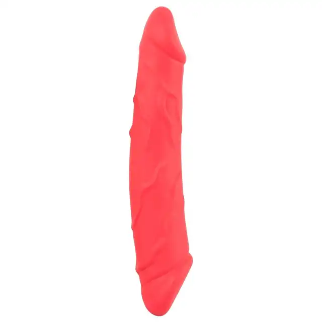Bad Kitty - Double Dong. Podwójne czerwone silikonowe dildo