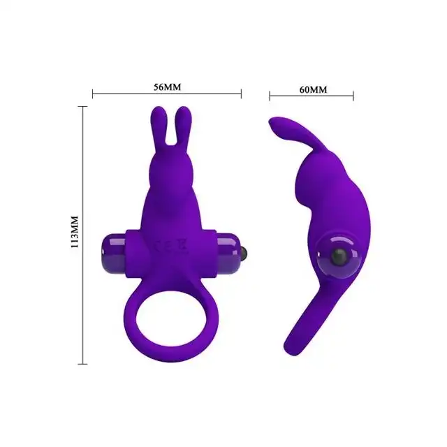 Pretty Love - Vibrant Penis Ring III. Pierścień erekcyjny z wibrującym króliczkiem