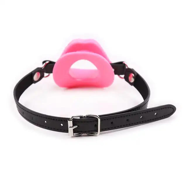 O-products - Mouth Gag Pink Mouth. Knebel różowe usta. Bestseller!