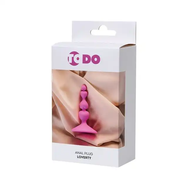To Do- Loverty plug różowy w kształcie serduszek. Mega sale!