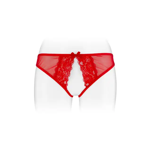 Concorde Christine Red One Size. Francuska Czerwona Bielizna model Christine.