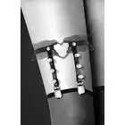 Bijoux Pour Toi Jarretiere Coeur Volant. Elegancka Podwiązka w Stylu SM.