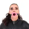 O-products - Mouth Gag Pink Mouth. Knebel różowe usta. Bestseller!