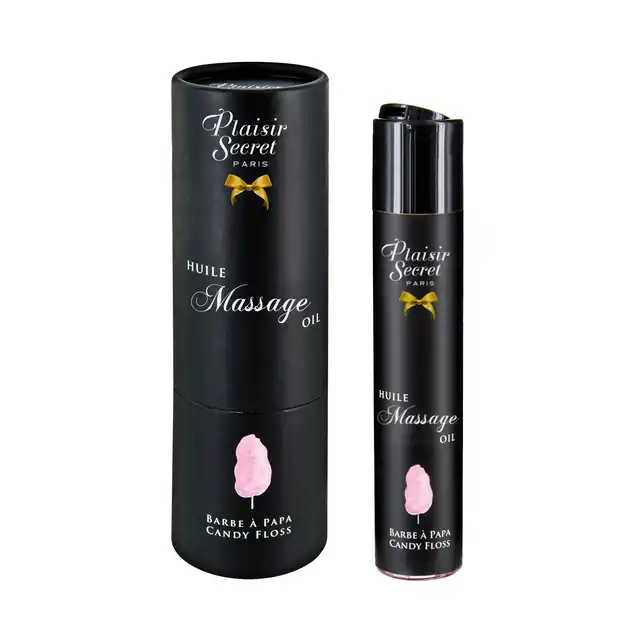 Plaisir Secret Massage Oil Candy Floss. Olejek do Masażu - Wata Cukrowa.