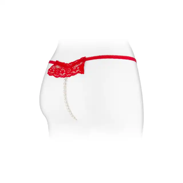 Concorda Katia Red One Size. Francuska Czerwona Bielizna model Katia.